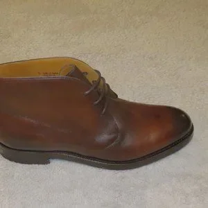 Edward Green Banbury Dark Oak Brown Leather Chukka Boots 8.5 E NWB Edward Green | Shoes | Edward Green Banbury Dark Oak Brown  main image 2